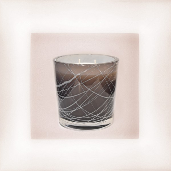 Candle "Abstract" amethyst