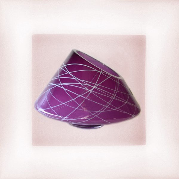 Lamp Galaxy "Abstract" purple