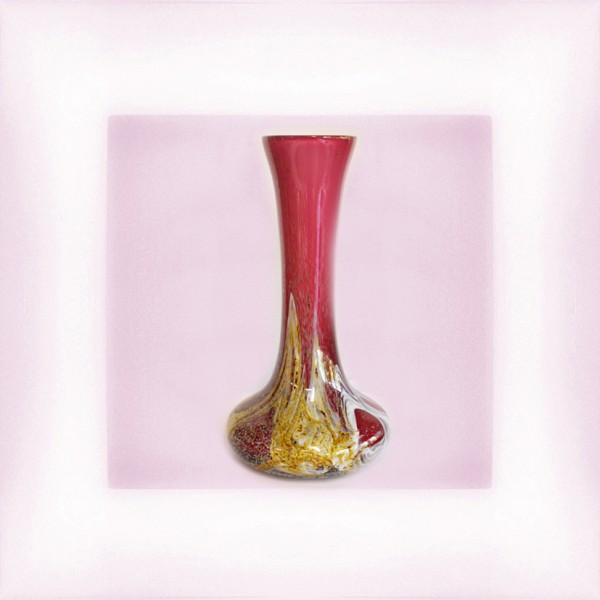 Vase "Amelie" millenium rose