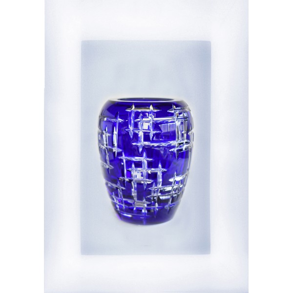 Vase aberdeen bleu cobalt...