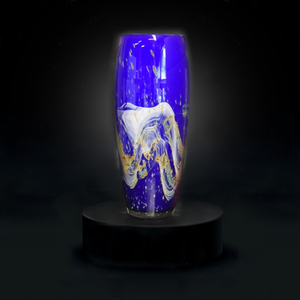 Vase Phaedra millenium bleu...