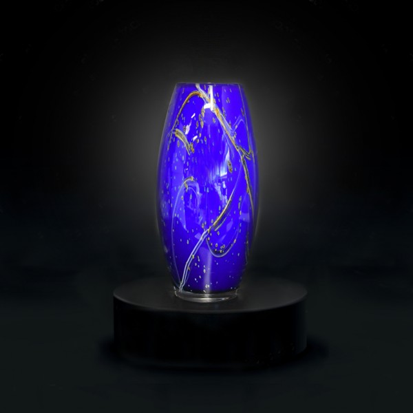 Vase Phaedra millenium bleu...