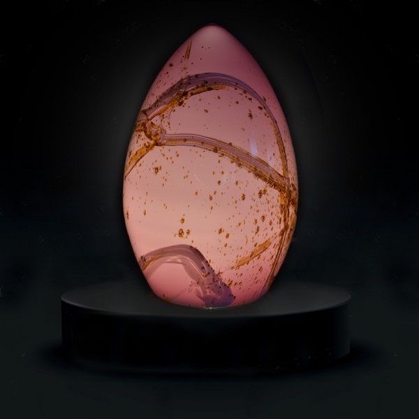 Lampe Ovalie "Millenium" paars