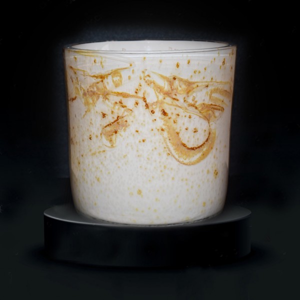 Candle "Millenium" white