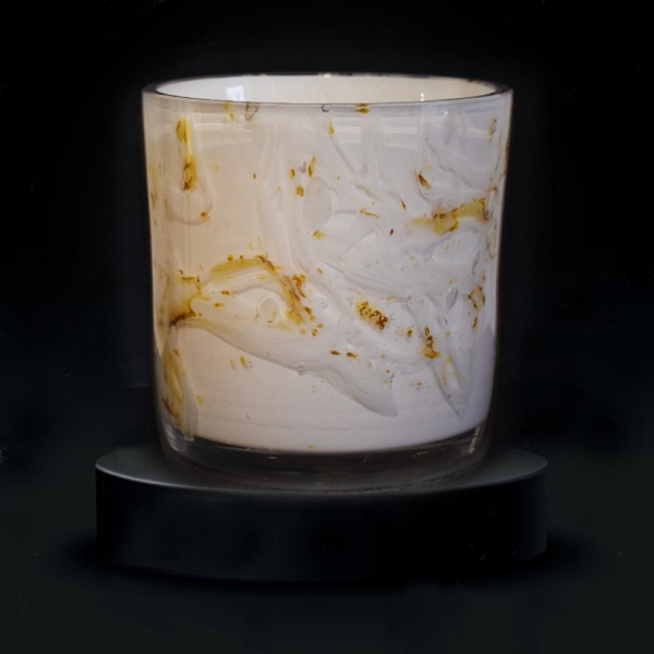 Candle "Millenium" white