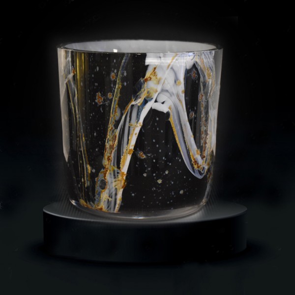 Candle "Millenium" black