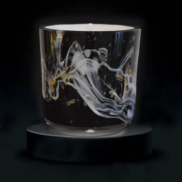 Candle "Millenium" black