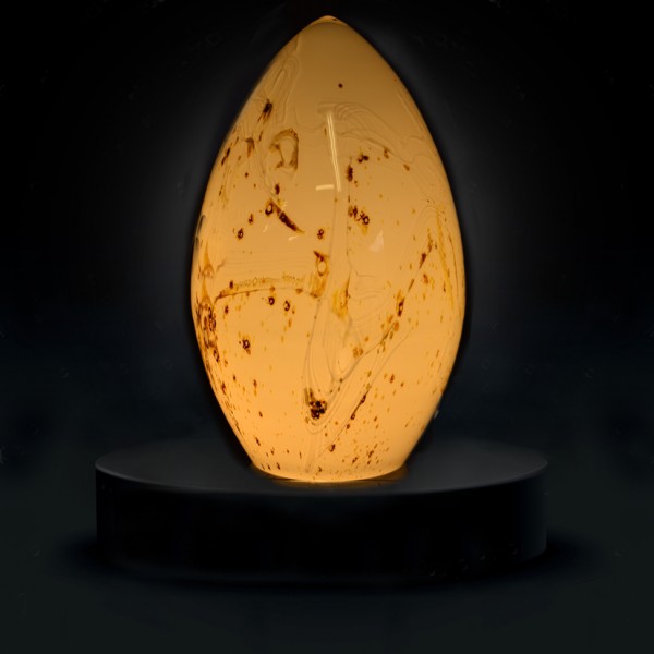 Lampe Ovalie Millenium blanc