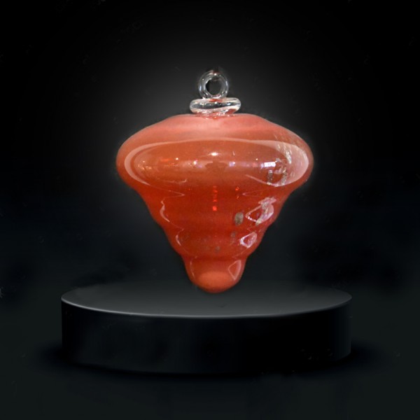 Kerstbal "käpy" Millenium rot