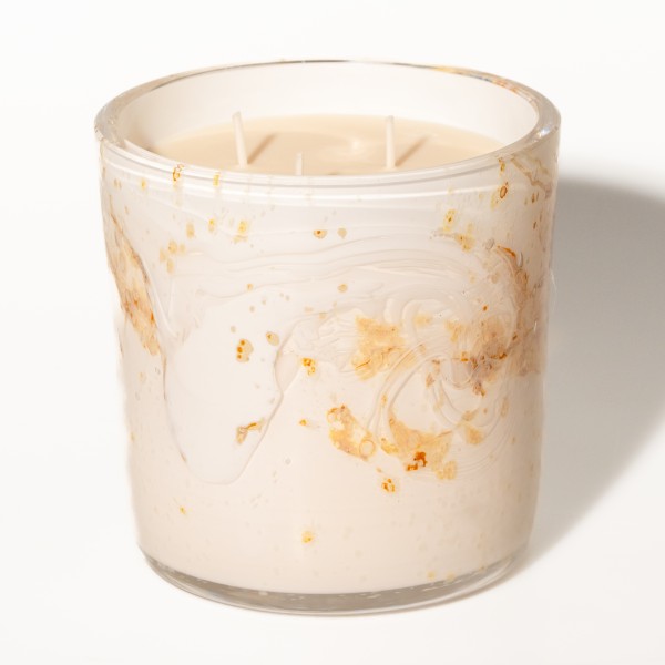 Candle "Millenium" white