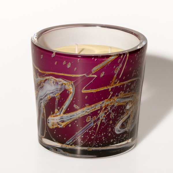 Kaars "Millenium" paars