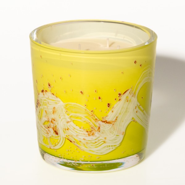 Bougie "Millenium" jaune japon