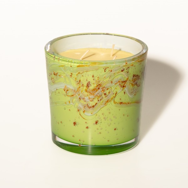 Kaars "Millenium" licht groen