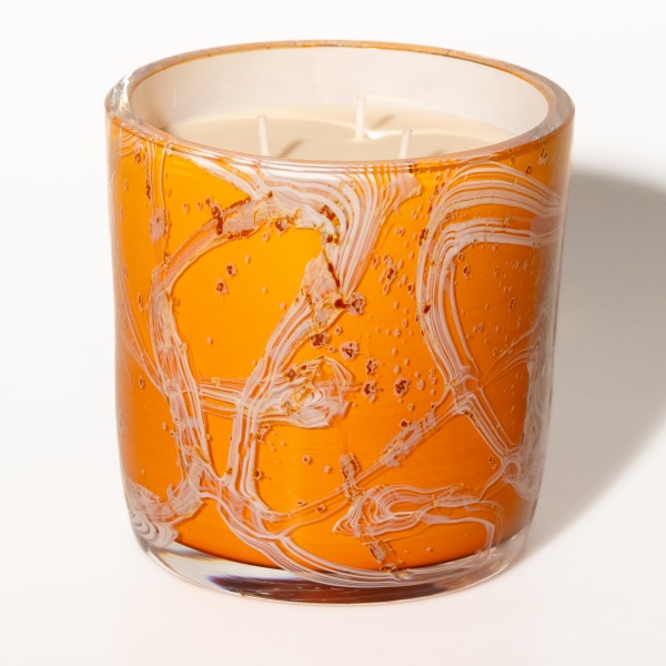 Candle "Millenium" gold topaze