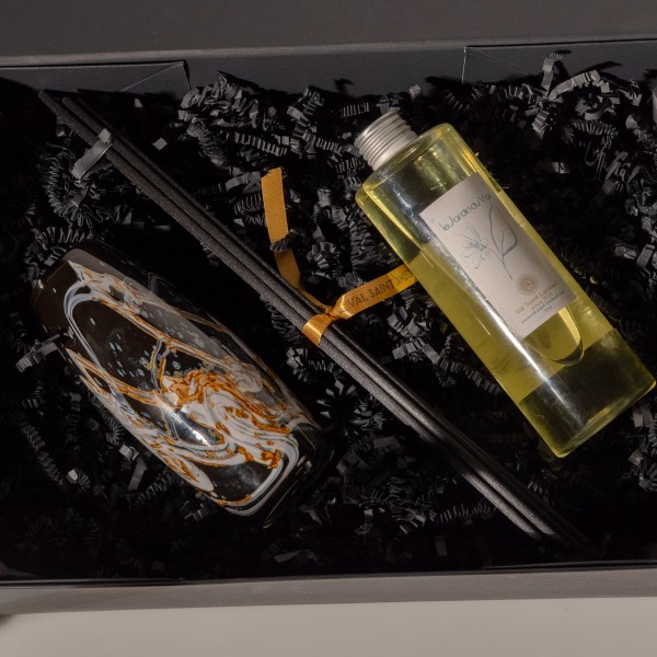 parfumverspreider "Iris" zwart