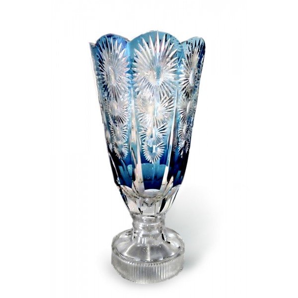 Japan blue marquise vase